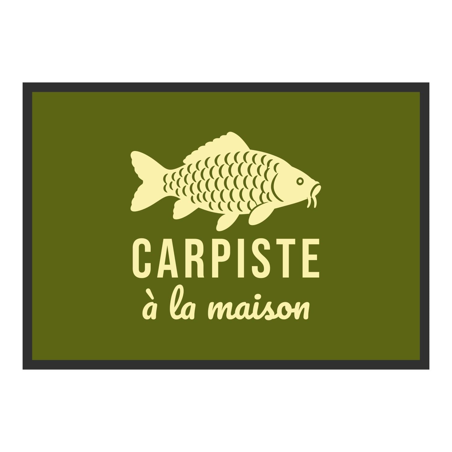 Vue du tapis Carpiste à la maison dans son format et ses couleurs de départ