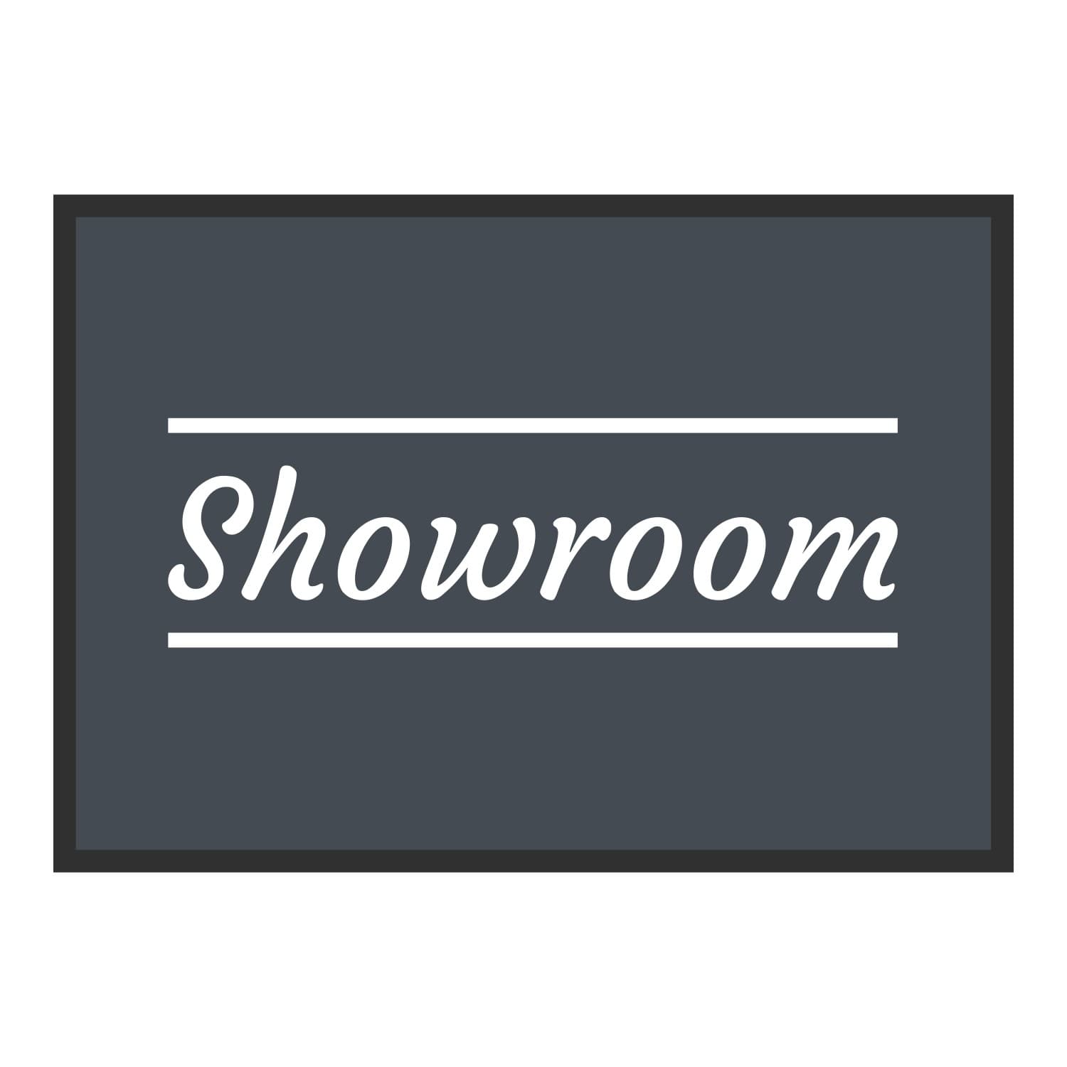 Vue du tapis Showroom classique dans son format et ses couleurs de départ