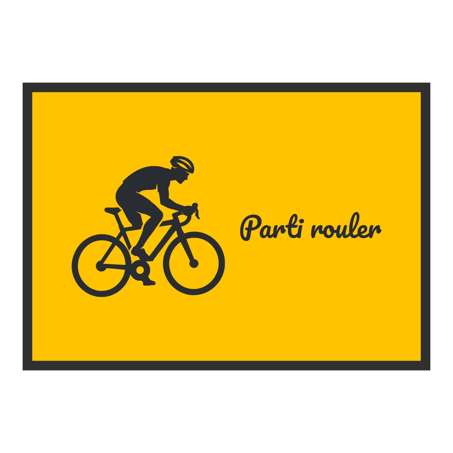 Vue du tapis Parti rouler dans son format et ses couleurs de départ