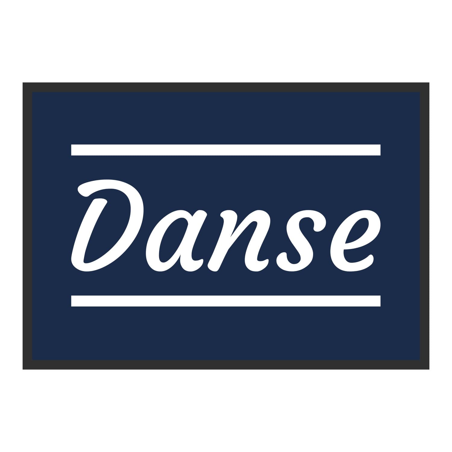 Vue du tapis Danse classique dans son format et ses couleurs de départ