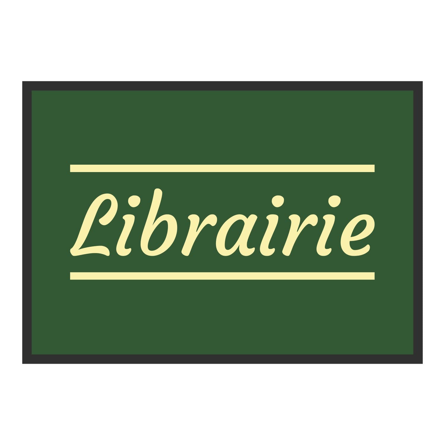 Vue du tapis Librairie classique dans son format et ses couleurs de départ