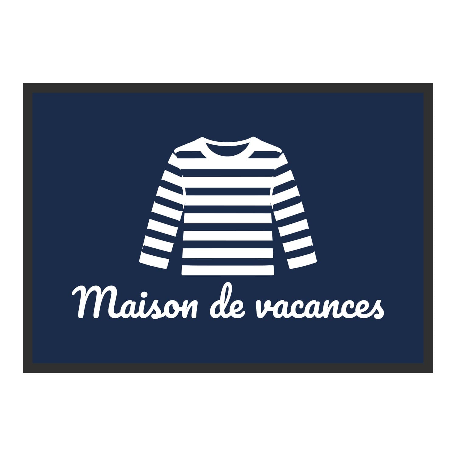 Vue du tapis Maison de vacances dans son format et ses couleurs de départ