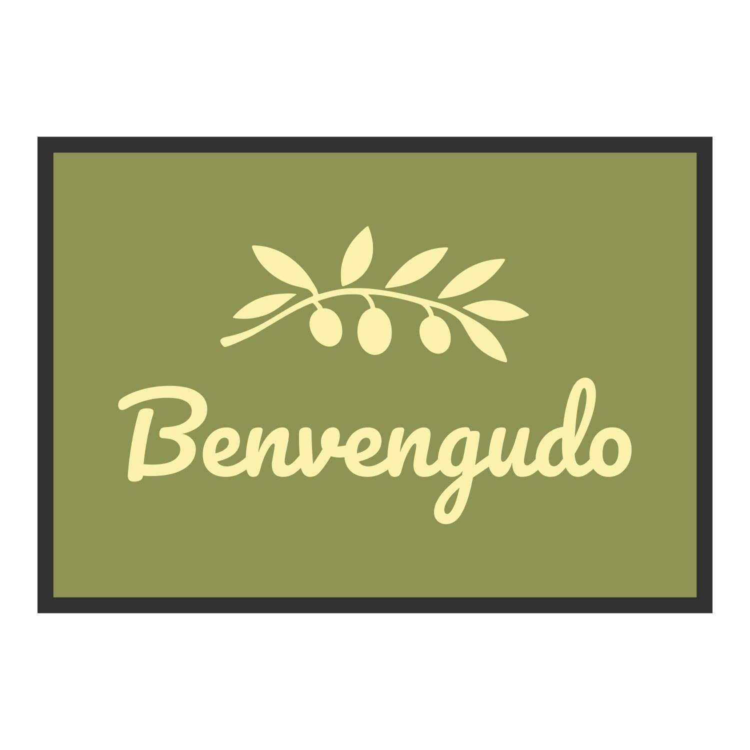 Vue du tapis Olivier Benvengudo dans son format et ses couleurs de départ