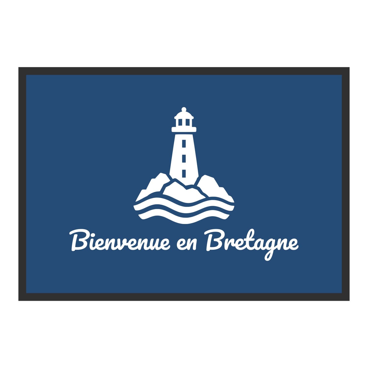 Vue du tapis Phare breton dans son format et ses couleurs de départ