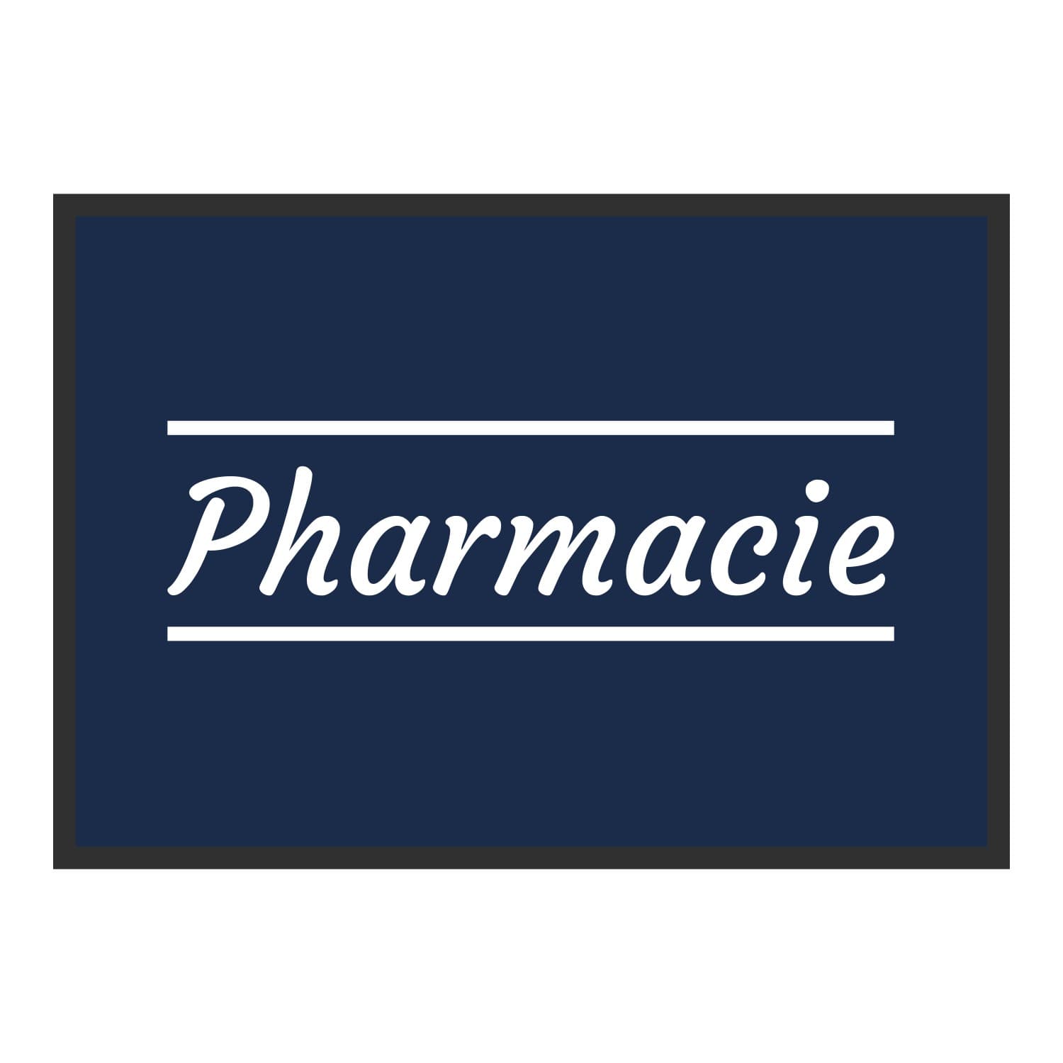 Vue du tapis Pharmacie classique dans son format et ses couleurs de départ