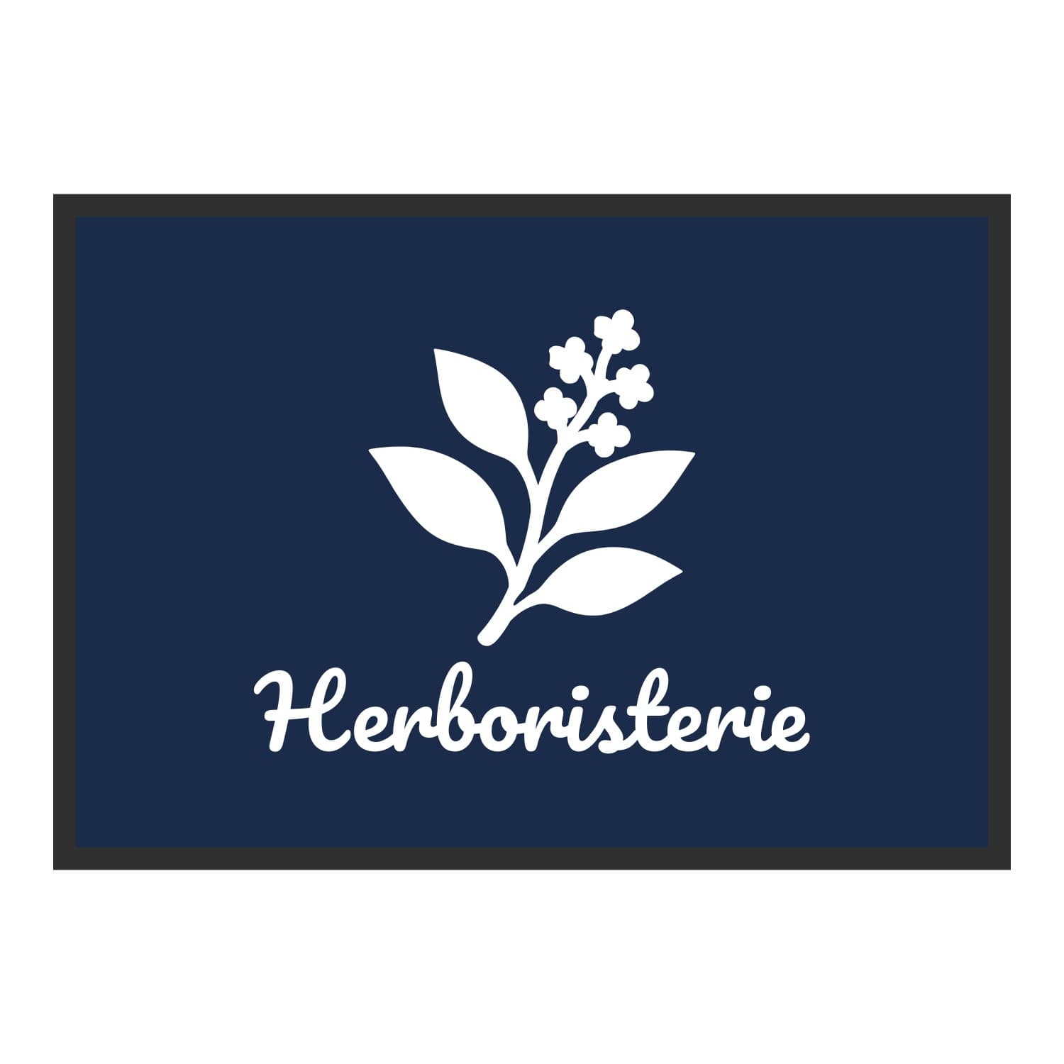 Vue du tapis Plante Herboristerie dans son format et ses couleurs de départ