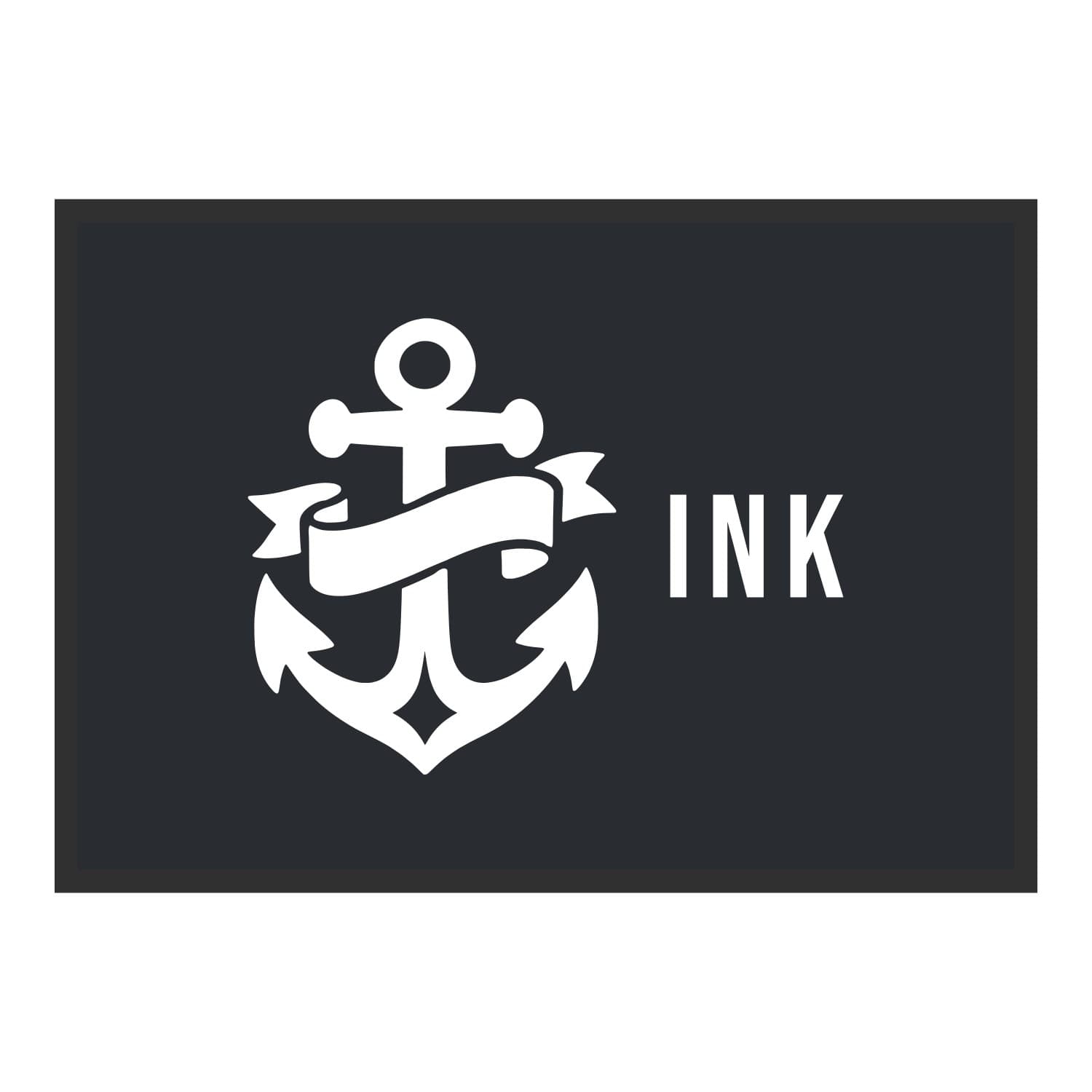 Vue du tapis Ancre Ink dans son format et ses couleurs de départ
