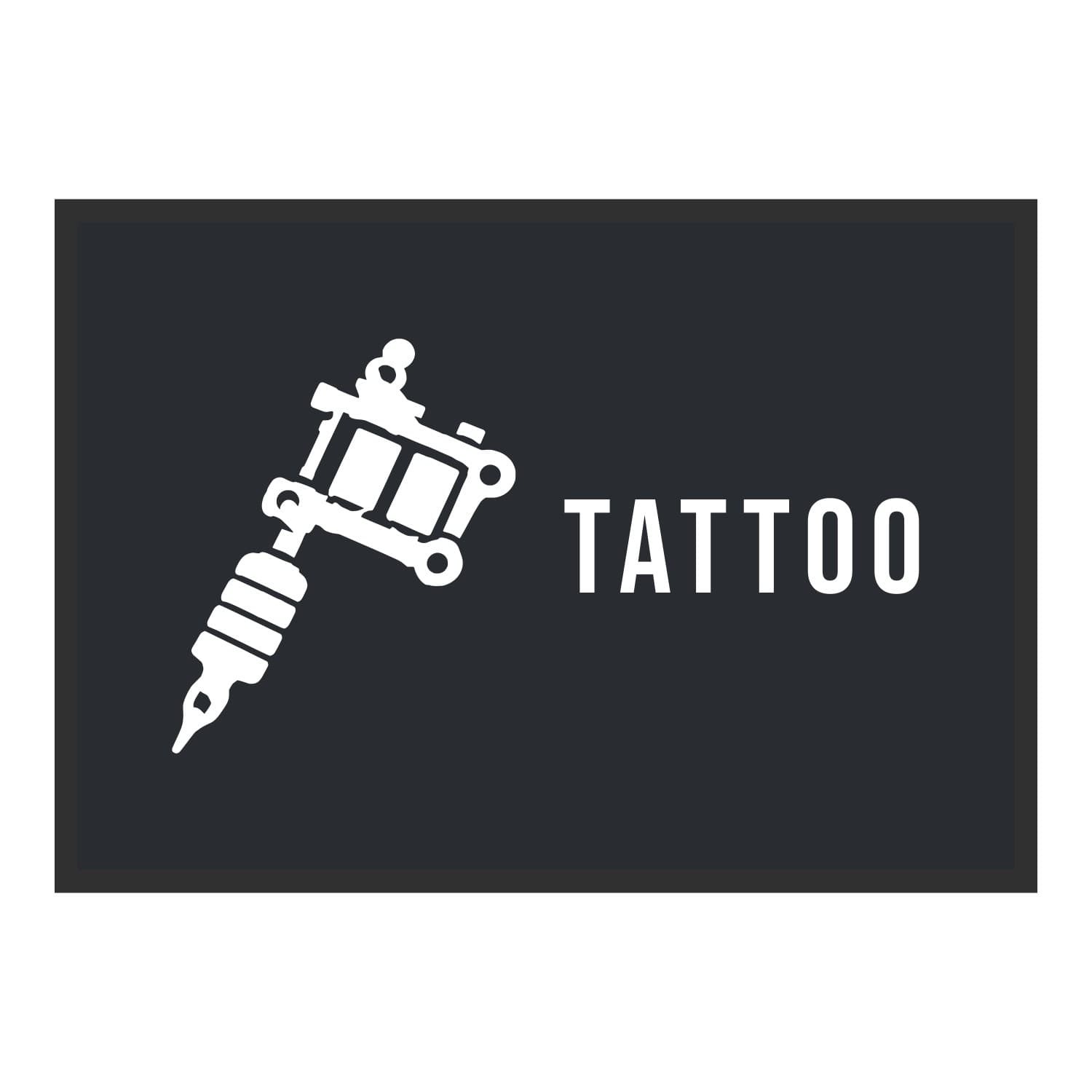 Vue du tapis Machine Tattoo dans son format et ses couleurs de départ
