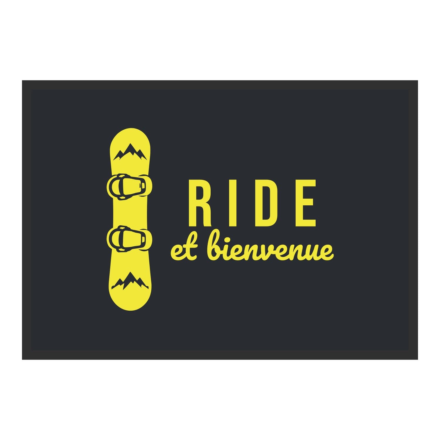 Vue du tapis Ride dans son format et ses couleurs de départ