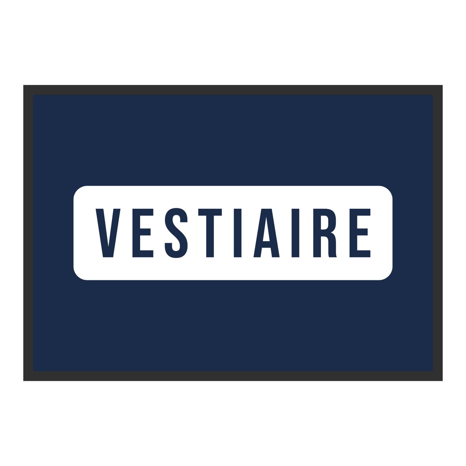Vue du tapis Vestiaire dans son format et ses couleurs de départ