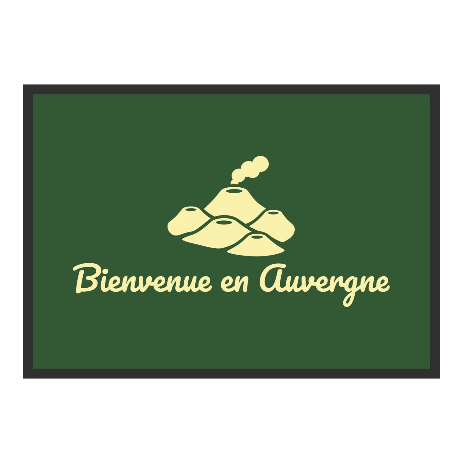 Vue du tapis Volcans d’Auvergne dans son format et ses couleurs de départ